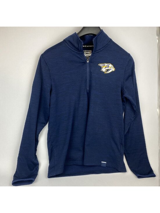 Fanatics Other - Nashville Predators Fanatics Pro Authentic Navy Pullover Men's Sz Small